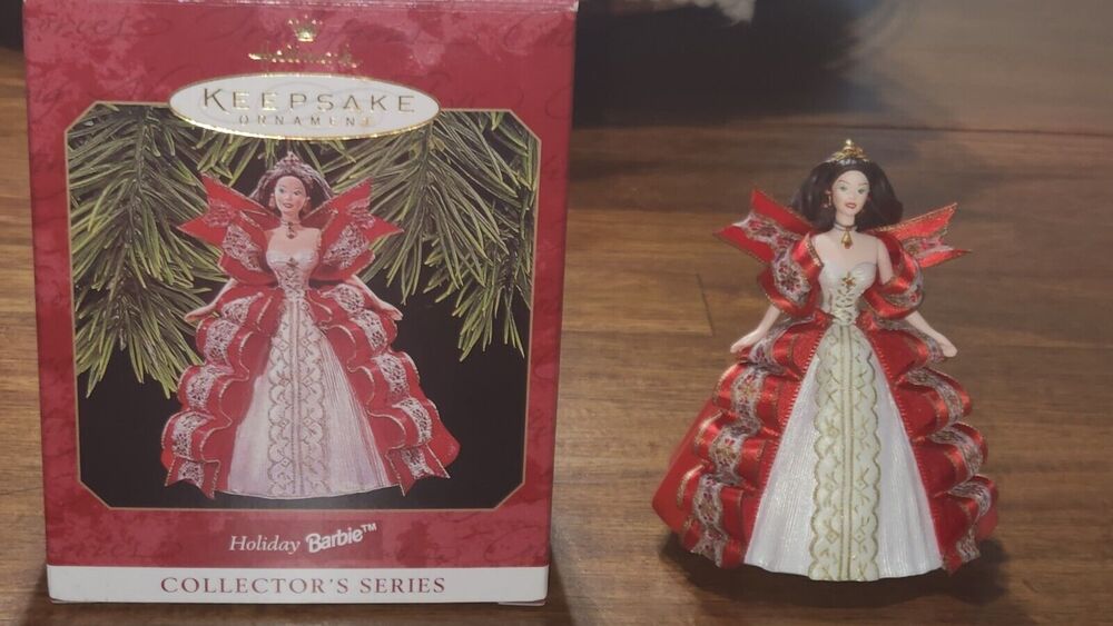 Hallmark Keepsake HOLIDAY BARBIE 5th In The Ornament Collector's Series 1997 New